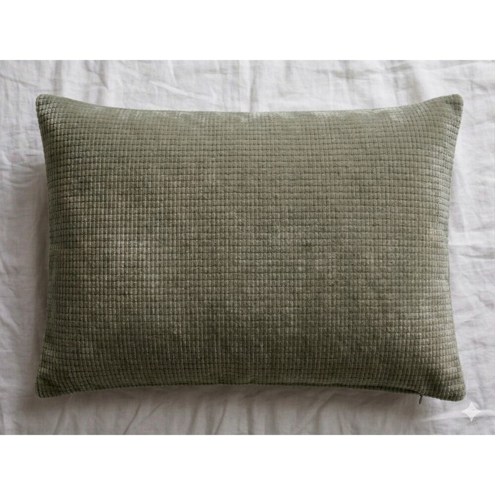 UGG Gray Green Standard Pillow Case Soft Polyester 26x20